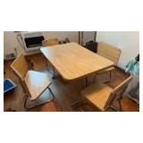 Unique Dining Table and Chairs 54in. x 36in. x