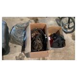 Lot of Wires, Toolbag and Rope