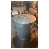 Metal Garbage Can