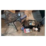Camping Seat, Hot Plate and More