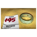 14k jade band ring Best Wishes