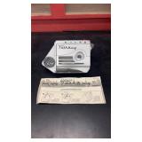 Home Alone 2 Deluxe Talkboy Recorder W Manual