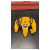 Nintendo 64 Yellow Game Controller
