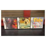 Lot of 3 Nintendo DS Game Cases ONLY