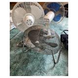 Patton high velocity industrial floor fan & 2