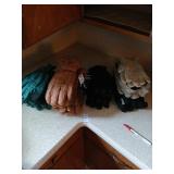 Lot of new gloves,