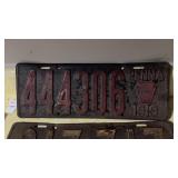1919 Pennsylvania License Plate
