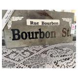 Bourbon St. Sign