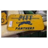 Vintage Pitt Panthers License Plate