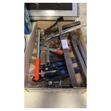 Lot of vise grips and pliers