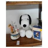 Peanuts Snoopy lot, musicbox etc