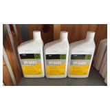 Lot of 3 John Deere Hy Gard Transmission Oil