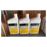Lot of 3 John Deere Hy Gard Transmission Oil