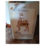 Cracker Barrel wooden reindeer