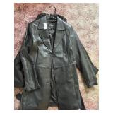 Black Leather Coat
