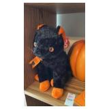 Ty Beanie Baby Black Cat and Personal Creations