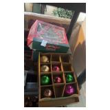 Lot of Shiny Brite Christmas Ornaments