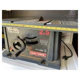 Craftsman 10-inch table saw- model number