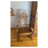 Adirondack Hickory Rocking Chair