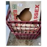 Essex 14-2 wire 1/4 roll, 2 plastic crates,