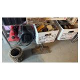 Lot of Tools and Hardware Bottom Shelf