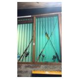 Lot of Fishing Rods