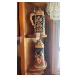 Two German Beer Steins