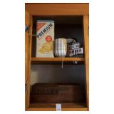 Kraft Cheese Box, Saltines Tin and Advertising