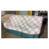 Double Wedding Ring Quilt 78x50