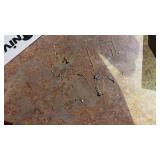 Lot of 4 Sterling .925 Necklaces Clasps Broken