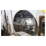 3 Ft. Round mirror.