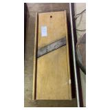 Antique cabbage cutter blade