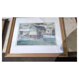 Framed painting 26.5 in. X 22.5 in.