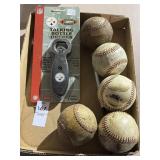 Lot of Baseballs and Talking Bottle Opener