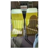 2 outdoor chairs
