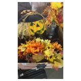 Fall decor box lot