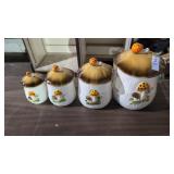 Merry Mushroom Canister set. Nice!