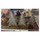 Metal Christmas Tree Set