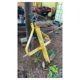 King Kutter Three Point Hitch Spade Attachment