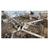 Cast Tractor Seat and Pulley