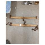 Lot of 2 26" single trees