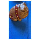 Ceramic Bull Dog Bank