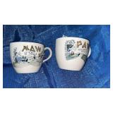 2 Maw & Paw Mugs