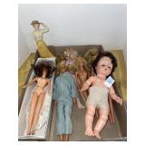 Mattel Barbie & Ken dolls , vintage baby doll &