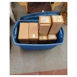 Tote of 12 PLAY-RITE nickelodeon music rolls