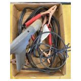 Jumper cables and power timing light gun