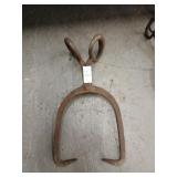 Vintage ice tongs 15" oal
