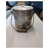 Vintage miners lunch bucket