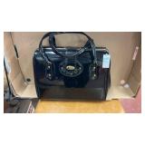 Patent Leather Large Handbag