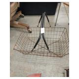 Wire farm basket 20" long